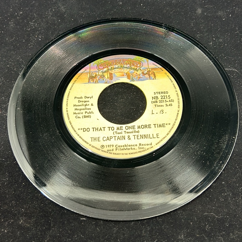 vtg 1979 Casablanca record The Captain& Tennille Do that to me one more time Lp